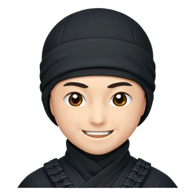 Ninja who is falling in love sticker