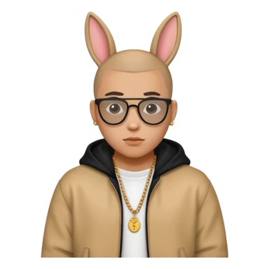 Bad bunny  sticker