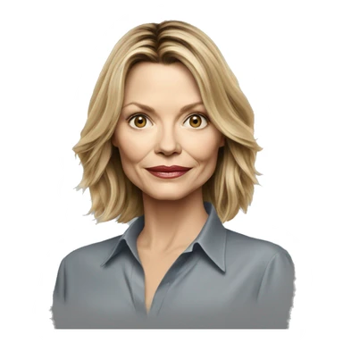 michelle pfeiffer wearing shirt sticker