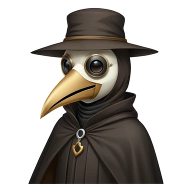 Plague doctor sticker