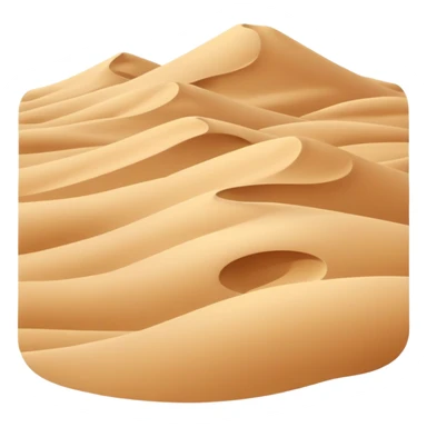 Desert dunes sticker