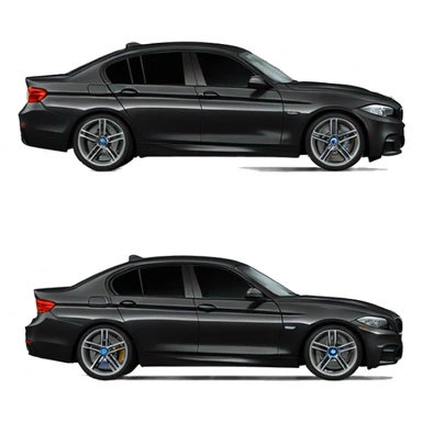Bmw f10 black  sticker