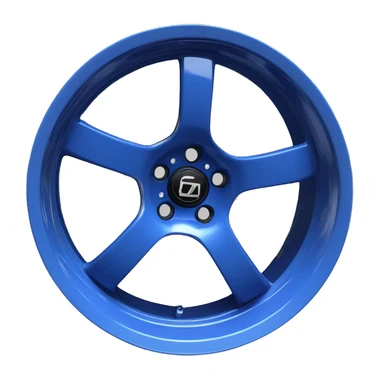 350z drift blue wheel sticker