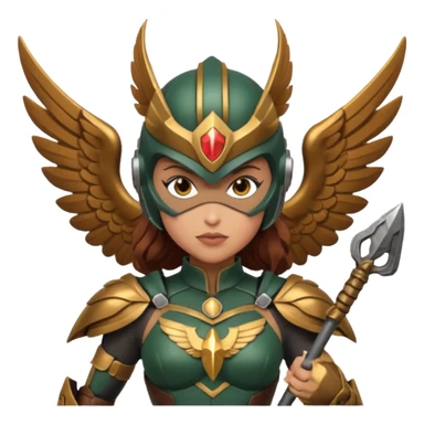 Hawkgirl from Justice League sticker