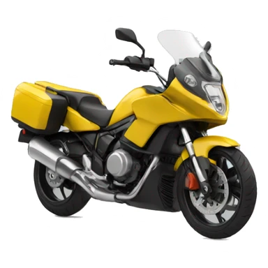 Moto en movimiento orizontal sticker