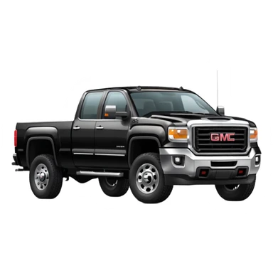 GMC sierra 2500hd truck sticker