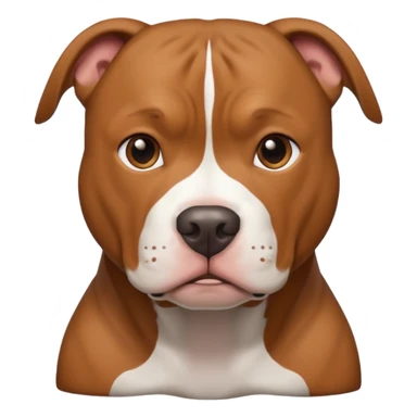 perro pitbull sticker