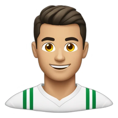 Cristiano Ronaldo emojesi oluştur sticker