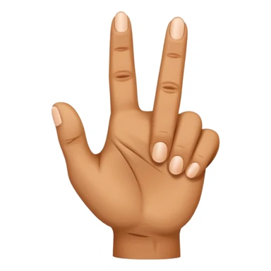 I want a hand with four fingers and one thumb and i want the pointer finger extended out and the thumb upward as to make a gun (finger gun) sticker