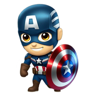 captain america giving a thumbs up sticker