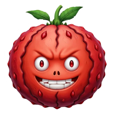 One piece luffy devil fruit sticker