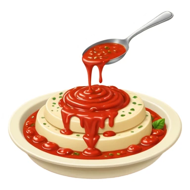 Creamela con più sugo e senza il basilico o qualsiasi cosa verde sopra  sticker