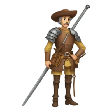Don quijote de la Mancha sticker