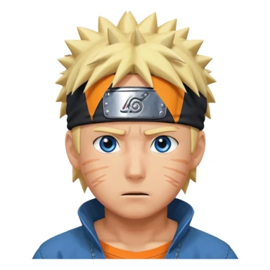 Naruto different reactions sticker