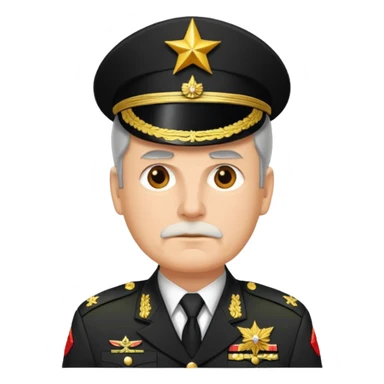 General of the army rank sticker