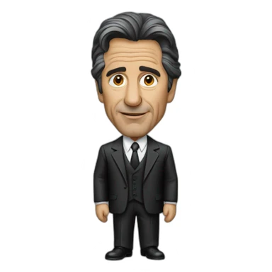 al pacino wearing suit sticker