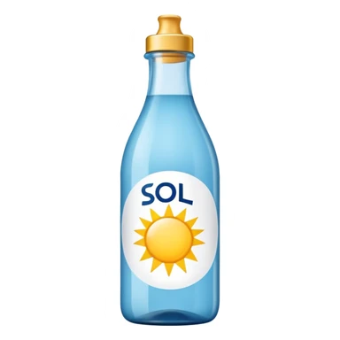 Cute light blue sol de Janeiro  sticker