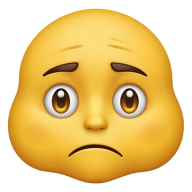 Disappointed like a regular emoji  sticker