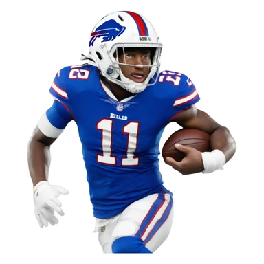 Josh Allen Buffalo bills  sticker