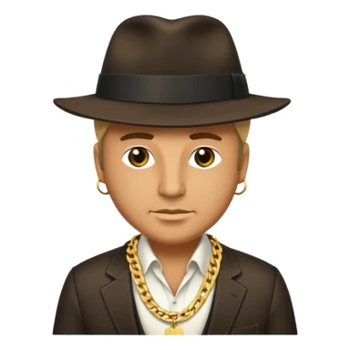 Ola tudo bem que um gangster rico boss sticker