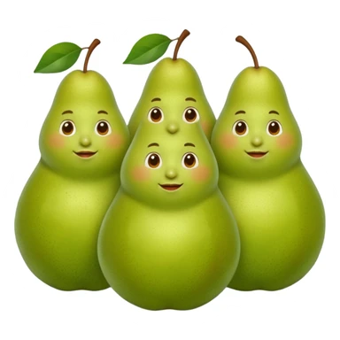 Freunde die aussehen wie birnen sticker