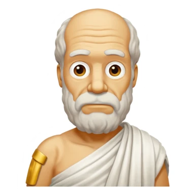 ancient greek homer poet sticker