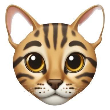Bengal Cat and Savannah Cat  sticker