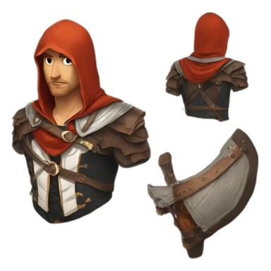 Assassin’s creed chat roux sticker
