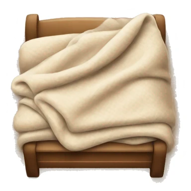 cozy beige blanket sticker
