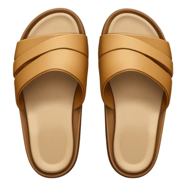 Jesus Christ's single open toe slipper sticker