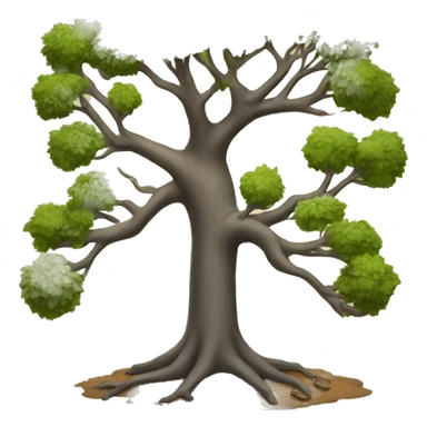 tree with no leaves sticker