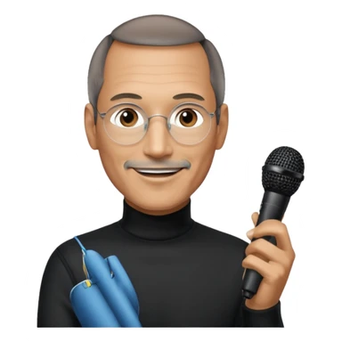 create a founder mode emoji like steve jobs having a 100 executive retreat in the woods

 sticker