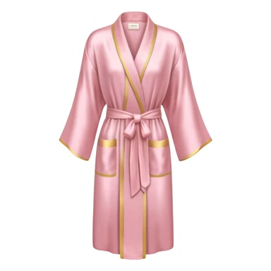 Light pink silk robe sticker