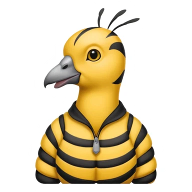 yellowjackets holding a pigeon sticker