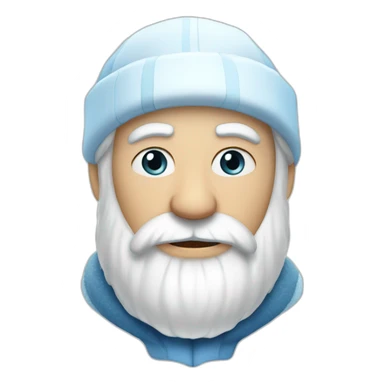 cool russian Father Frost sticker