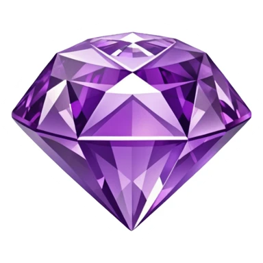 glitter purple crystal diamond sticker