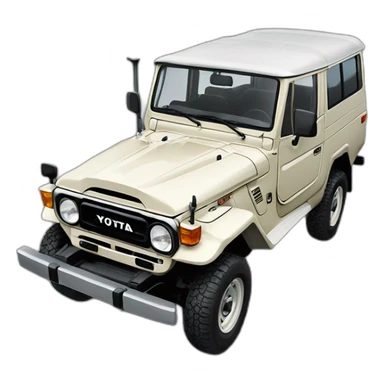 Toyota Land Cruiser 1988 sticker