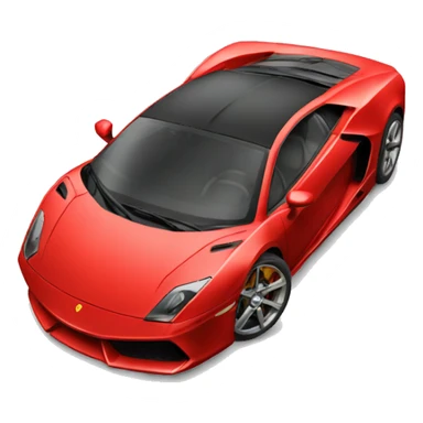 exotic car red sticker