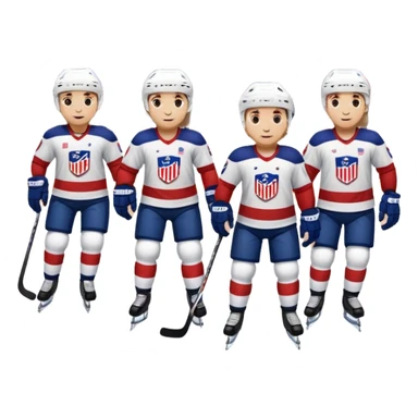 USA Hockey sticker