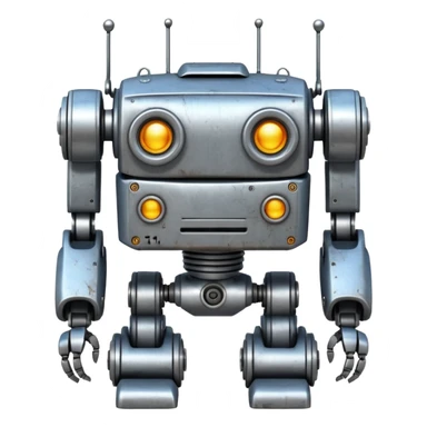 ROZZUM unit 7134 from The Wild Robot movie sticker