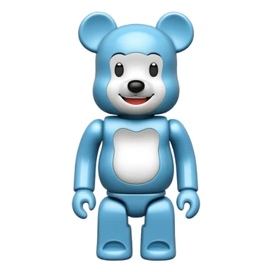 joy emoji bearbrick sticker