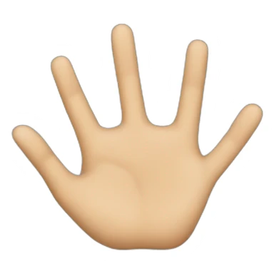 two hands - grab sticker