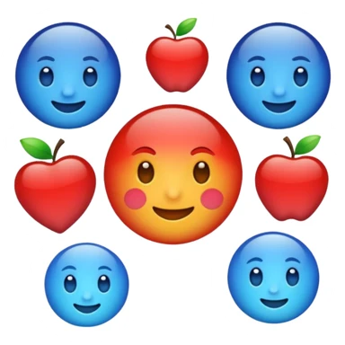  check blue (#00A3E0) and red (#F9423A) sticker