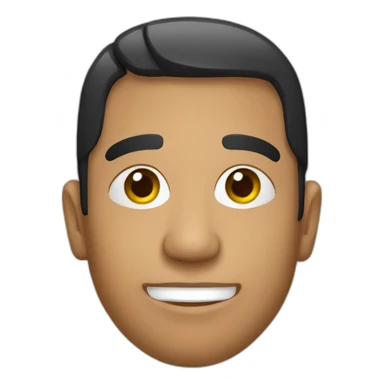 a peruvian face sticker