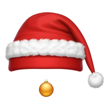 Christmas hat emoji sticker