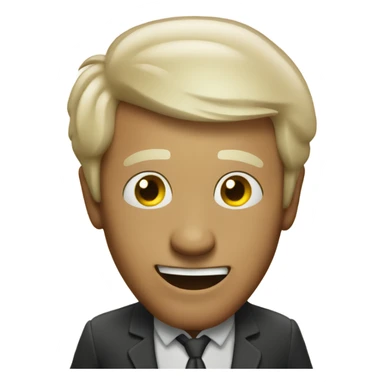 Drunk man celebrating new years sticker