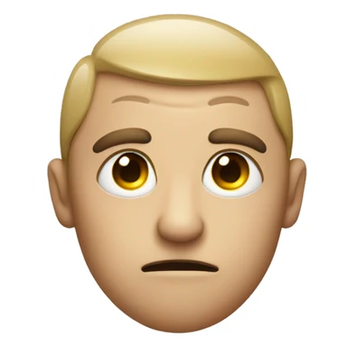 Eye roll with a smirk sticker