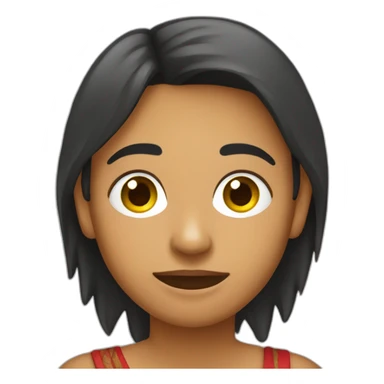 indigena saltando sticker