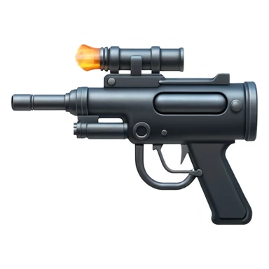 machine gun hot barrel sticker