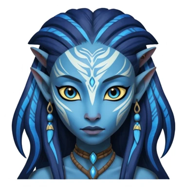 Neytiri   from Avatar movie sticker